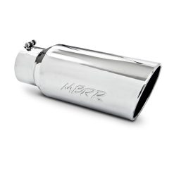MBRP Universal Tip 7in O.D. Rolled End 5in inlet 18in length - T304 (SINGLE TIP) - Image 3