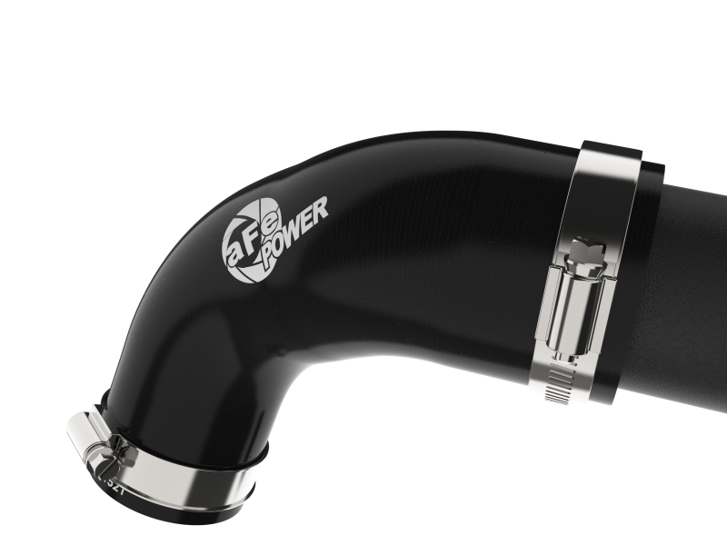 aFe 22-24 Ford Bronco Raptor BladeRunner 2-1/4in Aluminum Hot Charge Pipe Black - Image 4