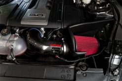 Corsa 2018+ Ford Mustang GT 5.0L V8 DryTech 3D Open Element Carbon Fiber Air Intake - Black - Image 4