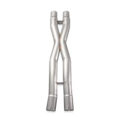 Stainless Works 18-21 Mustang GT Mid Resonator Delete X-Pipe - Image 3