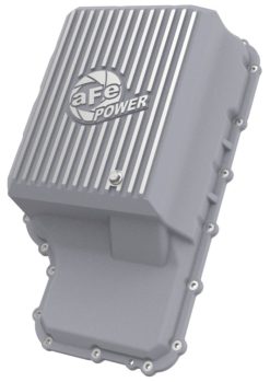 aFe 20-21 Ford Truck w/ 10R140 Transmission Pan Raw POWER Street Series w/ Machined Fins - Image 3