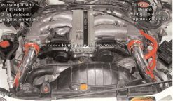 Injen 90-96 300Z Non Turbo Polished Short Ram Intake - Image 3