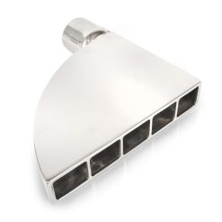Alternative view of Stainless Works Boxxter Exhaust Tips 2 1/2in ID Inlet 1.5in x 8.5in Inline