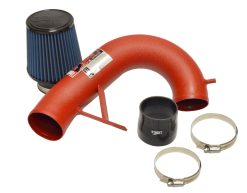 Injen 17-19 Audi A4 2.0T Wrinkle Red Short Ram Air Intake - Image 3