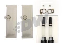 DeatschWerks 340lph DW300C Compact Fuel Pump w/ Install Kit 03-04 Ford Mustang Cobra (2 Pumps) - Image 3