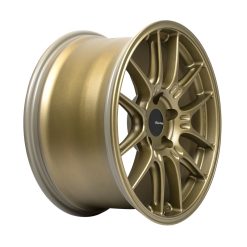 Alternative view of Enkei GTC02 18x9.5 5x120 45mm Offset 72.5mm Bore Titanium Gold Wheel