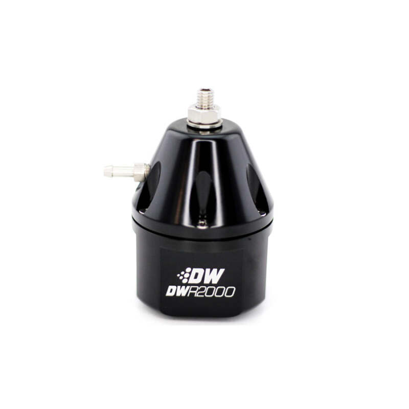 DeatschWerks DWR2000 Adjustable Fuel Pressure Regulator - Black - Image 3