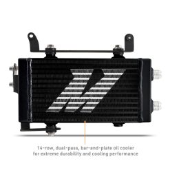 Alternative view of Mishimoto 2023+ Toyota GR Corolla Oil Cooler Kit - Non Thermostatic - BK