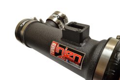Injen 16-19 Nissan Titan 5.6L Wrinkle Black Power-Flow Air Intake System - Image 4