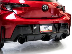 AWE Tuning 2023+ Toyota GR Corolla Touring Edition Exhaust - Diamond Black Tips - Image 15