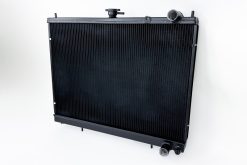 Alternative view of CSF 99-02 Nissan GT-R / GT R34 High-Performance All-Aluminum Radiator - Black