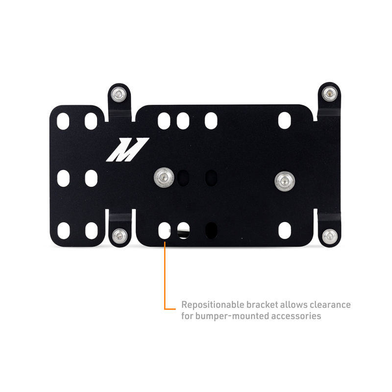 Mishimoto 2011+ Ford F-250/F-350 License Plate Relocation Bracket - Image 2
