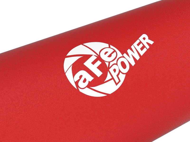 aFe 20-23 Ford Explorer ST V6 3.0L (tt) BladeRunner 2-3/4in Aluminum Cold Charge Pipe - Red - Image 3