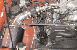 Injen 96-98 4Runner / Tacoma 3.4L V6 only Wrinkle Black Power-Flow Air Intake System - Image 5