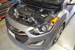 Alternative view of Injen 2014 Hyundai Elantra 2.0L 4cyl Black CAI with MR Technology