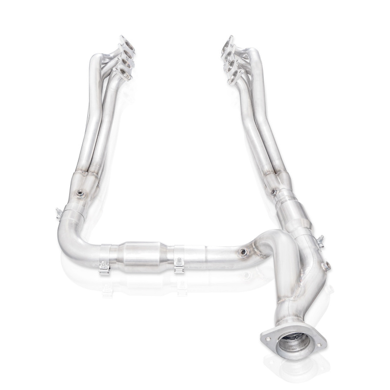Stainless Works 15-19 Ford F-150 5.0L Catted Factory Connect Headers 1-7/8in Primaries 3in Collector - Image 4