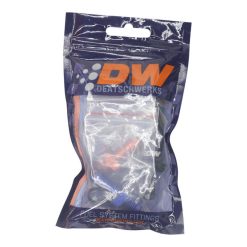 Alternative view of DeatschWerks Universal Venturi Siphon Jet 5/16in Hose Barb to 6AN ORB Female - Anodized Matte Black