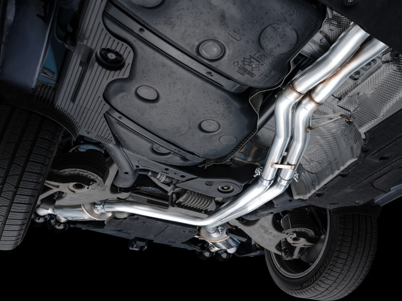 AWE Tuning 19-21 Porsche Macan 3.0T/2.9TT Touring Edition Catback Exhaust w/ Diamond Black Tips - Image 12