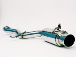 Alternative view of Invidia 03+ Evo 76mm REGULAR Stainless Steel Tip Cat-back Exhaust