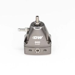 DeatschWerks DWR1000iL In-Line Adjustable Fuel Pressure Regulator - Titanium - Image 3