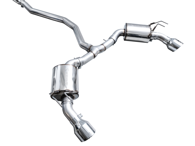 AWE Tuning 22+ Honda Civic Si/Acura Integra Touring Edition Catback Exhaust - Dual Chrome Silver Tip - Image 12