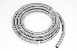 Alternative view of DeatschWerks 10AN SS Double Braided CPE Hose 20 Feet