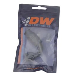 Alternative view of DeatschWerks 6 AN Female Flare Swivel 120-Degree Hose End PTFE - Anodized Matte Black