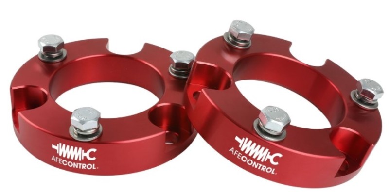 aFe CONTROL 2.0 IN Leveling Kit 05-21 Toyota 4Runner/FJ Cruiser/Tacoma - Red - Image 2