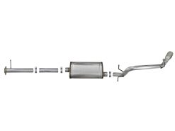 aFe Mach Force-XP Exhaust 3in CB SS 15-17 GM Colorado/Canyon 2.5L/3.6L Side Exit w/ Polished Tip - Image 6