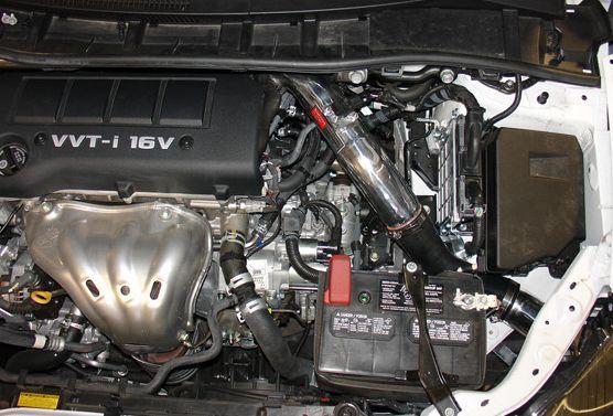 Injen 2009 Corolla XRS 2.4L 4 Cyl. Polished Cold Air Intake - Image 3
