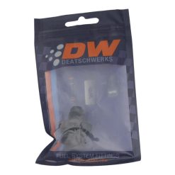 Alternative view of DeatschWerks 10AN ORB Male to 6AN Male Flare Adapter (Incl O-Ring) - Anodized Matte Black