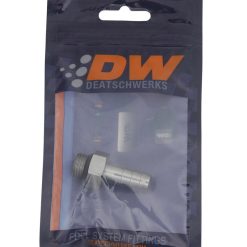 DeatschWerks 6AN ORB Male To 3/8in. Male Triple Barb Fitting (Incl. O-Ring) - Image 3