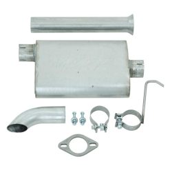 MBRP 00-06 Jeep Wrangler (TJ) Inline-4 2.5L Inline-6 4.0L Cat Back Single Off-Road Turn Down Alum Ex - Image 4