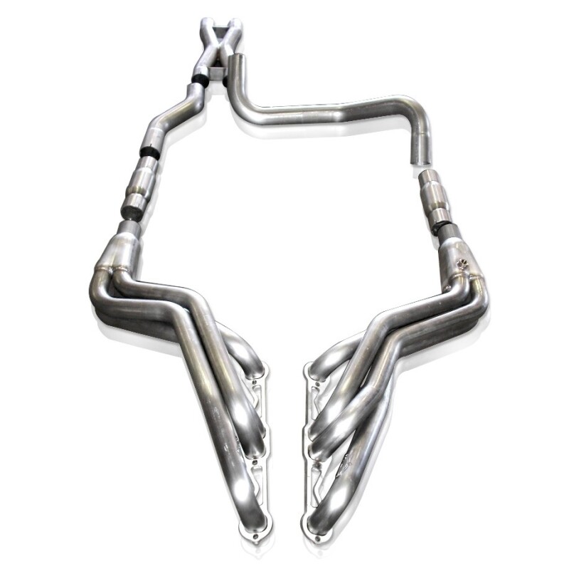 Stainless Works Chevy/GMC Truck 1988-98 Headers Catted Leads - Image 2