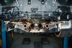 Corsa 2023 Chevrolet Corvette C8 Z06 3in Valved Cat-Back Exhaust Muffler Delete Track System w/o Tip - Image 4
