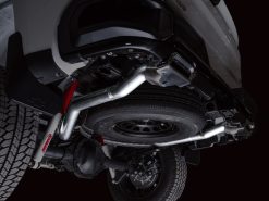 AWE 4th Gen GM 1500 6.2L Catback Split Rear Exit (w/ Bumper Cutouts) - OE Tips - Image 8