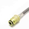 McLeod Steel Braided Qwik Disconnect Line 38in - Male To An4