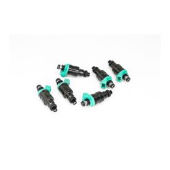 Alternative view of DeatschWerks Universal 350cc Low Impedance 11mm Upper Injector - Set of 6