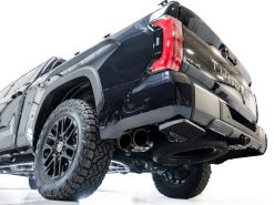 AWE 0FG Exhaust for 3rd Gen Toyota Tundra - Dual Diamond Black Tips - Image 7