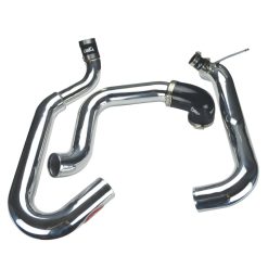 Injen 03-06 Evo 8/9/MR Cast Aluminum Intake System w/ Full Intercooler Piping Polished Short Ram Int - Image 5