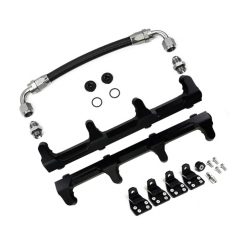 Alternative view of DeatschWerks Chevrolet LSA/LS9 Fuel Rails with Crossover