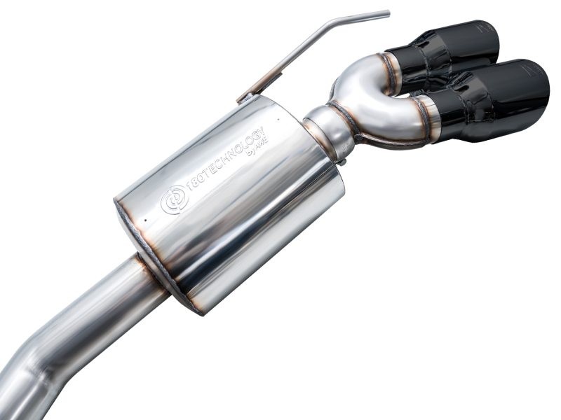 AWE Tuning 2020+ Ford Explorer ST Touring Edition Exhaust w/ Diamond Black Tips - Image 16