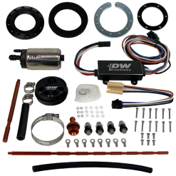 Alternative view of DeatschWerks Universal In-Tank Pump Mount w/ DW440 Brushless 415lph Fuel Pump & Controller