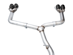 AWE Tuning 2022+ VB Subaru WRX Track Edition Exhaust - Diamond Black Tips - Image 8