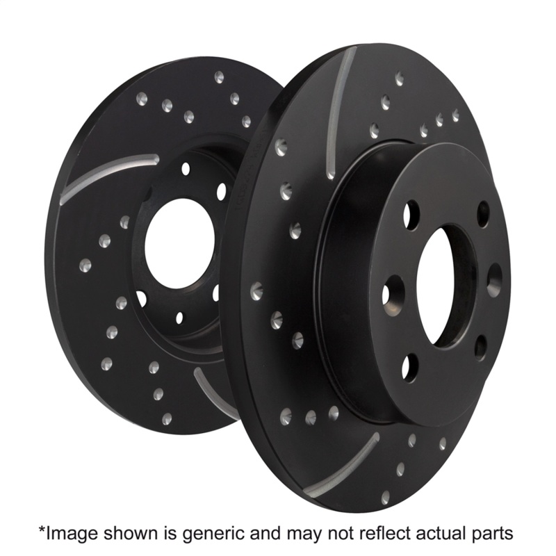EBC 2017+ Volkswagen Golf Mk7 1.8L Turbo GD Sport Rear Rotors - Image 2