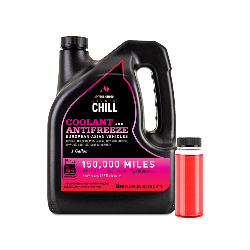 Mishimoto Liquid Chill EG Coolant, European/Asian Vehicles, Pink/Red - Image 4