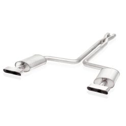 Alternative view of Stainless Works 1992-96 LT1/LT4 Corvette 2-1/2in Exhaust System X-Pipe Turbo S-Tube Mufflers Tips