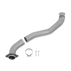 Alternative view of MBRP 08-10 Ford 6.4L Powerstroke Turbo Downpipe AL