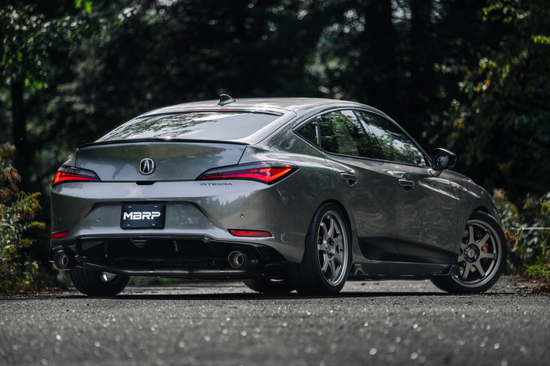 MBRP 22-24 Honda Civic SI 1.5L T304 SS 3in Cat-Back Exhaust 2.5in Dual Split Rear w/ CF Tips - Image 3