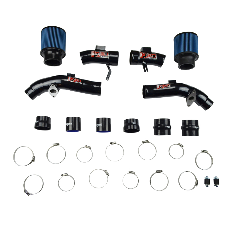 Injen 10-12 Nissan R35 GTR V6 3.8L Twin Turbo Black Short Ram Intake - Image 3
